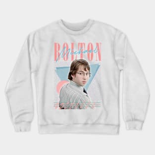 Michael Bolton / Office Space Aesthetic 90s Design Crewneck Sweatshirt